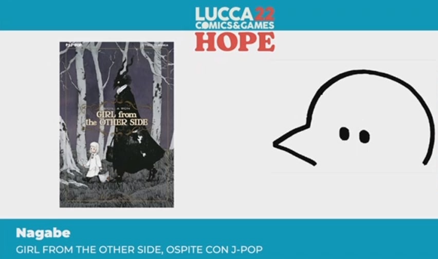 Nagabe ospite JPOP a Lucca 2022 Nagabe ospite JPOP a Lucca 2022